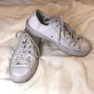 Converse CTAS White Leather Low
